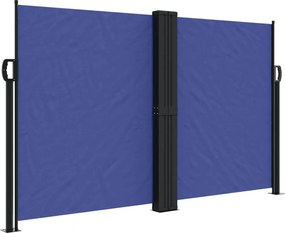 vidaXL Σκίαστρο Πλαϊνό Συρόμενο Μπλε 140 x 1000 εκ.