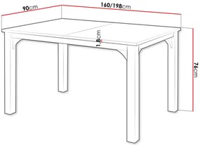 Επεκτεινόμενο τραπέζι Focus plus-Gkri