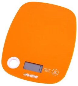 MESKO KITCHEN SCALE WITH HOLE TO HANG ORANGE