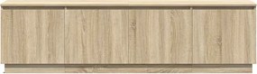 vidaXL Ντουλάπι TV Δρύς Sonoma 180 x 38 x 49 εκ Επεξεργασμένο ξύλο