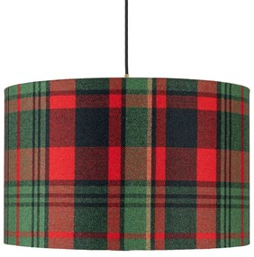 Φωτιστικό Οροφής Tyrolean Plaid CL50538 Φ35x22cm 1xE27 60W Multi MindTheGap