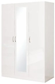 Τρίφυλλη ντουλάπα με καθρέφτη Apolo3 120x52x181 DIOMMI 33-013
