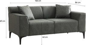 2-Seat Sofa New Petra 2 - Green Green