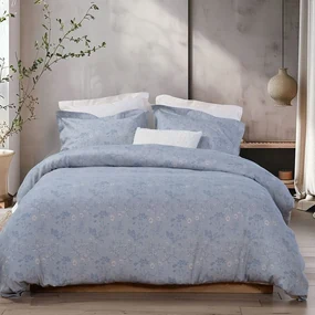 Σεντόνια Vista (Σετ 4τμχ) Light Blue Nef-Nef Homeware Υπέρδιπλo 240x270cm 100% Βαμβακοσατέν