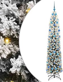vidaXL Τεχνητό Χριστουγεννιάτικο Δέντρο με 300 LED Πράσινο 210 cm
