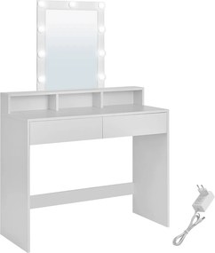 Μπουντουάρ Με Καθρέφτη & Φως (100x40x145) Vasagle RDT164W01