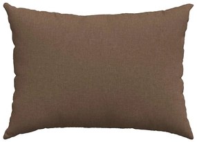 vidaXL Μαξιλάρι Καναπέ 2 pcs Καφέ 70 x 50 cm ύφασμα