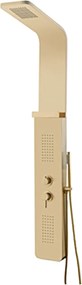 Sparke Clora 05 Gold Brushed - Στήλη υδρομασαζ 3 εξοδων