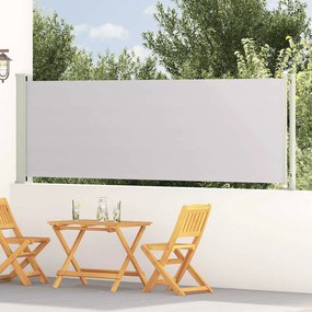 vidaXL Σκίαστρο Πλαϊνό Συρόμενο Βεράντας Γκρι 117 x 600 εκ.