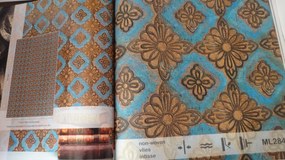 Ταπετσαρία BEHANG EXPRESSE WALLPAPER QUEEN MATERIALS ML284-BEH - 2,00x3,00μ.