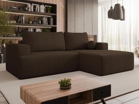Γωνιακός καναπές Mivo-Kafe Skouro-Δεξιά