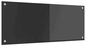 vidaXL Πίσω Πάνελ Κουζίνας Σκούρο γκρι 100 x 40 x 0.6 εκ.