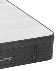 Στρώμα Luxury pakoworld pocket spring+gel memory foam+latex 34-36cm 150x200εκ