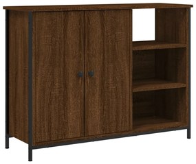 vidaXL Μπουφές Καφέ Δρυς 100x33x75 εκ. από Επεξεργασμένο Ξύλο