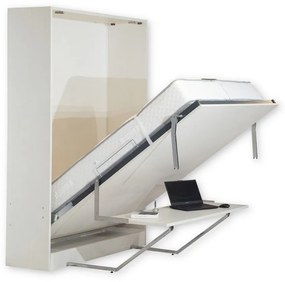 Κρεβάτι Tοίχου με Γραφείο Νο2 (Μηχανισμός και Τελάρο) - 90x200 - Premium