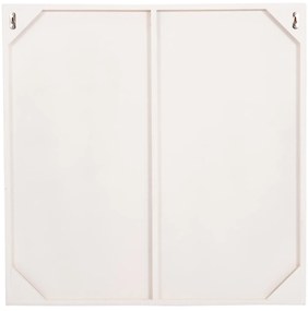 ΠΙΝΑΚΑΣ ΤΕΤΡΑΓΩΝΟΣ ΣΕΙΡΑ SANTORINI HM4507 MDF ΣΕ ΥΠΟΛΕΥΚΟ ΧΡΩΜΑ 80x4(πάχος)x80Υεκ.