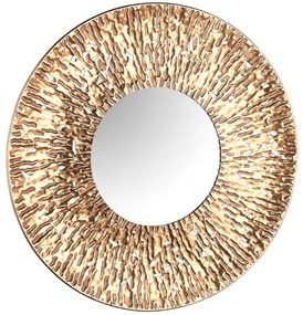 Καθρέπτης Τοίχου Runa 2490179 Φ80cm Gold Mirrors &amp; More Μέταλλο