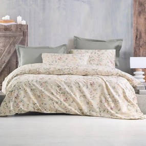 Σεντόνια Corina (Σετ 4τμχ) Beige Ρυθμός Queen Size 230x270cm 100% Βαμβάκι