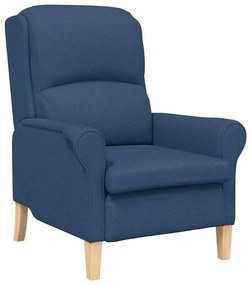 vidaXL Πολυθρόνα Μπλε 76 x 94 x 102 εκ. ύφασμα