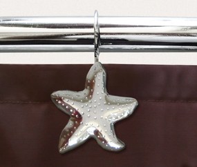 ΚΡΙΚΟΙ ΚΟΥΡΤΙΝΑΣ ΜΠΑΝΙΟΥ SEASTAR CHROME - San Lorentzo