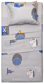 Κουβερλί Μονό (Σετ 160x240) Viopros Kids Cotton Έκτορ