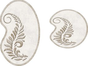 Bathmat Set (2 Pieces) 210Fg41115Kr Cream