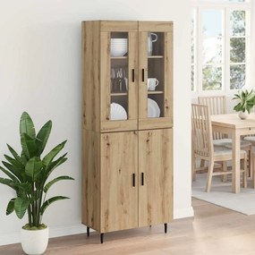 vidaXL Highboard 2 pcs Artisan Oak 69,5 x 34 x 180 εκ.