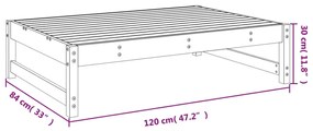 ΥΠΟΠΟΔΙΟ ΚΗΠΟΥ 120 X 80 ΕΚ. ΑΠΟ ΕΜΠΟΤΙΣΜΕΝΟ ΞΥΛΟ ΠΕΥΚΟΥ 825715