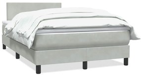 ΚΡΕΒΑΤΙ BOXSPRING ΜΕ ΣΤΡΩΜΑ ΑΝΟΙΧΤΟ ΓΚΡΙ 120X220 ΕΚ. ΒΕΛΟΥΔΙΝΟ 3316059