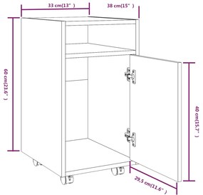 ΝΤΟΥΛΑΠΙ ΜΕ ΡΟΔΑΚΙΑ ΚΑΦΕ ΔΡΥΣ 33X38X60 ΕΚ. ΕΠΕΞΕΡΓΑΣΜΕΝΟ ΞΥΛΟ 815854