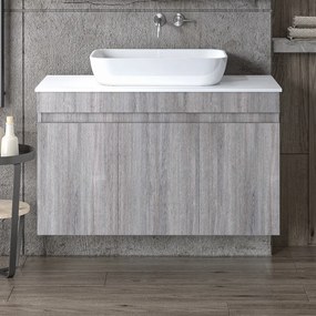 ΣΕΤ ΠΑΓΚΟΥ OMEGA TOP 100cm χρ.GREY OAK S3BOMT100GO S3BOMT100GO