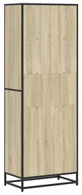 vidaXL Βιβλιοθήκη Sonoma Oak 60x35x170,5 cm Ξύλινη κατασκευή