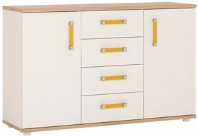 Συρταριέρα Apricot 2D4S - 126.20Χ40.20Χ79.40cm