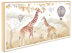 Παιδικό Κάδρο Καμηλοπαρδάλεις KDP11 30x60cm