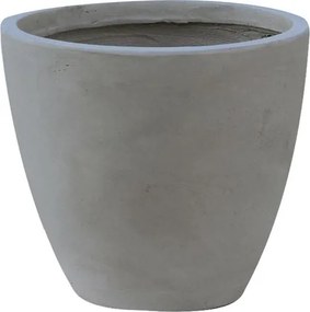 FLOWER POT-3 Cement Grey Φ35x32cm   1τμχ