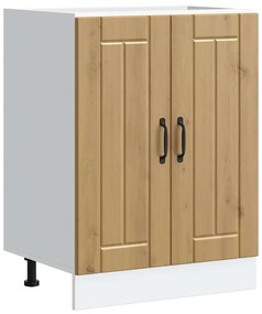 Ντουλάπι βάσης νεροχύτη "Lucca" Artisan Oak Engineered Wood