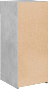 vidaXL Ντουλάπι Γκρι Σκυροδέματος 40x42,5x93 εκ. Επεξεργασμένο Ξύλο