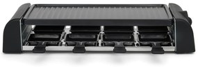 Γκριλιέρα Raclette Livoo DOC312 για 8 άτομα, με ισχύ 1300W, ρυθμιζόμενο θερμοστάτη και επιφάνεια ψησίματος 42x23cm