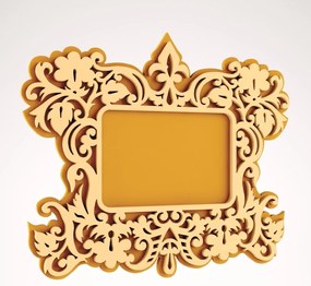 Intra απο ξύλο plywood 3mm-4mm πάχος - Διακοσμητικό πλαίσιο τοίχου Δίασταση 30x30 cm Intraeaxys-voq2p2qo