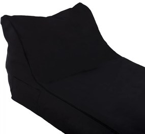 Πουφ Tanea μαύρο με UV protection 190x80x60Υ εκ.