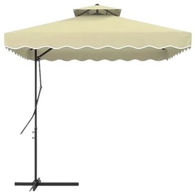Ομπρέλα κήπου κρεμαστή - YB3099 - 585373 - Beige-585373_be