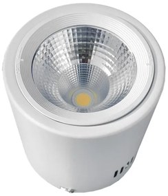 Σποτ Οροφής LED Downlight 15W IP20 3000K Λευκό 115083 Globostar 115083 Λευκό