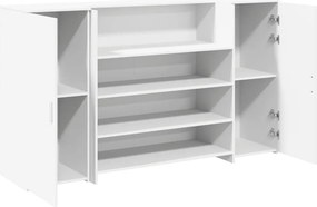 vidaXL Γραφείο Υποδοχής Λευκό 180x50x103,5 εκ. από Τεχνητό Ξύλο