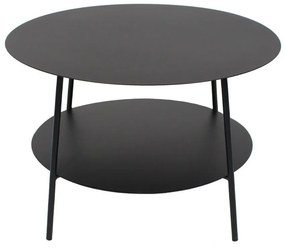 Τραπεζάκι Σαλονιού Simple 04-1123 60x60x40 Black
