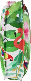 vidaXL Μαξιλάρι Floral Πολύχρωμο 120 x 50 x 12 εκ. Ύφασμα Όξφορντ