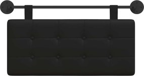 vidaXL Κρεμαστό Κεφαλάρι Μαύρο Τεχνητό Δέρμα