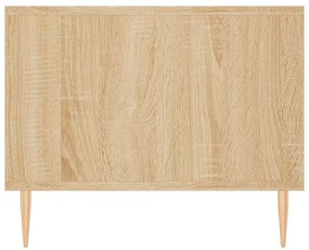 vidaXL Τραπεζάκι Σαλονιού Sonoma Δρυς 102x50x40 εκ. από Επεξεργ. Ξύλο