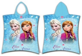 Πόντσο Παραλίας Microfiber 50Χ100 Frozen 20 Digital Print-Disney Dimcol