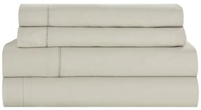 Σετ Σεντόνια Βαμβακοσατέν Υπέρδιπλα 245x270 Monaco Taupe 000000002594