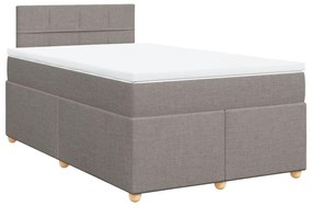 ΚΡΕΒΑΤΙ BOXSPRING ΜΕ ΣΤΡΩΜΑ TAUPE 120X200 ΕΚ. ΥΦΑΣΜΑΤΙΝΟ 3286651